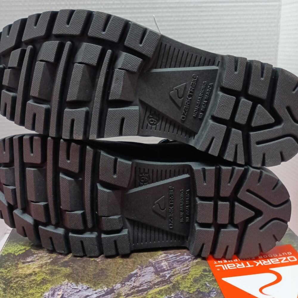 Ozark Trail New Size US 9.5 Men's Boot Troy II Black Hunting Hiking Outdoor - Picture 7 of 8